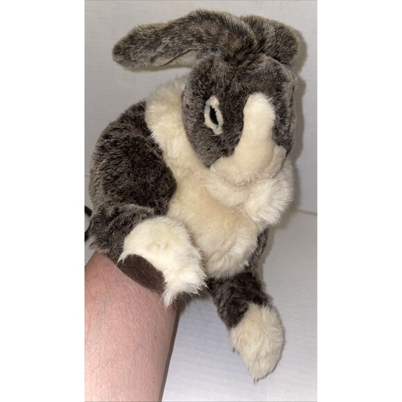 Folkmanis Dutch Bunny Rabbit Plush Full Body Puppet Childs Play Pretend Show - Picture 11 of 11